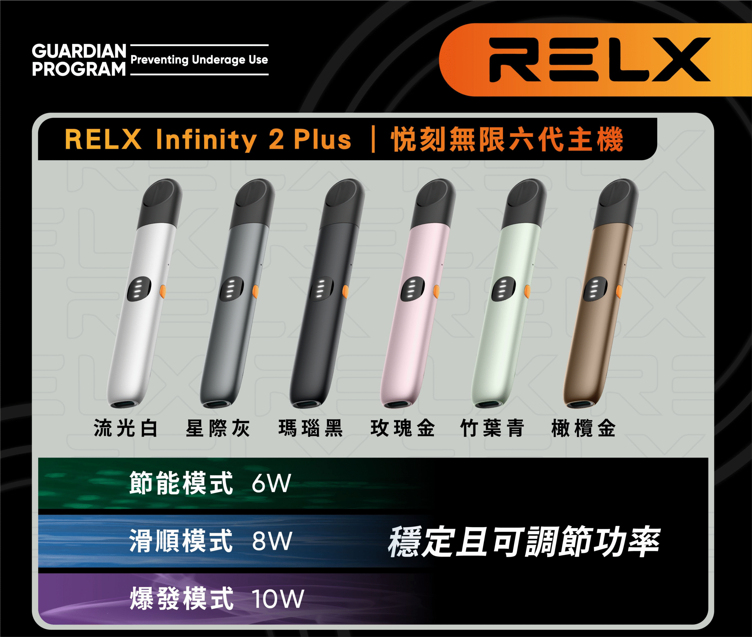 RELX 悅刻六代 Infinity2 Plus 主機 RELX 悅刻六代 Infinity2 Plus 主機